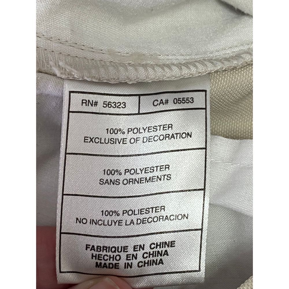 Nike Golf Men's Classic Khaki Golf Pants Polyester Performance Trousers 34x32 - Picture 3 of 7